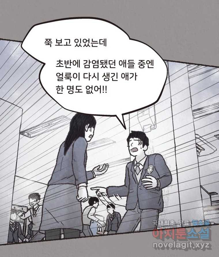 4명 중 1명은 죽는다 54화 인간 (4) - 웹툰 이미지 55