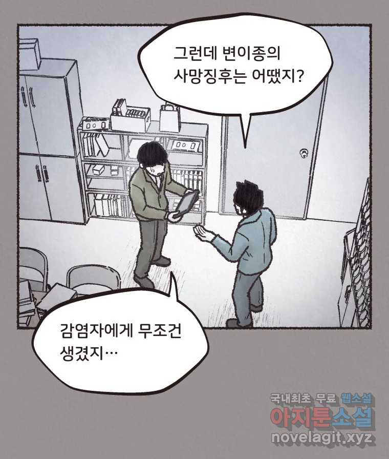 4명 중 1명은 죽는다 55화 인간 (5) - 웹툰 이미지 32