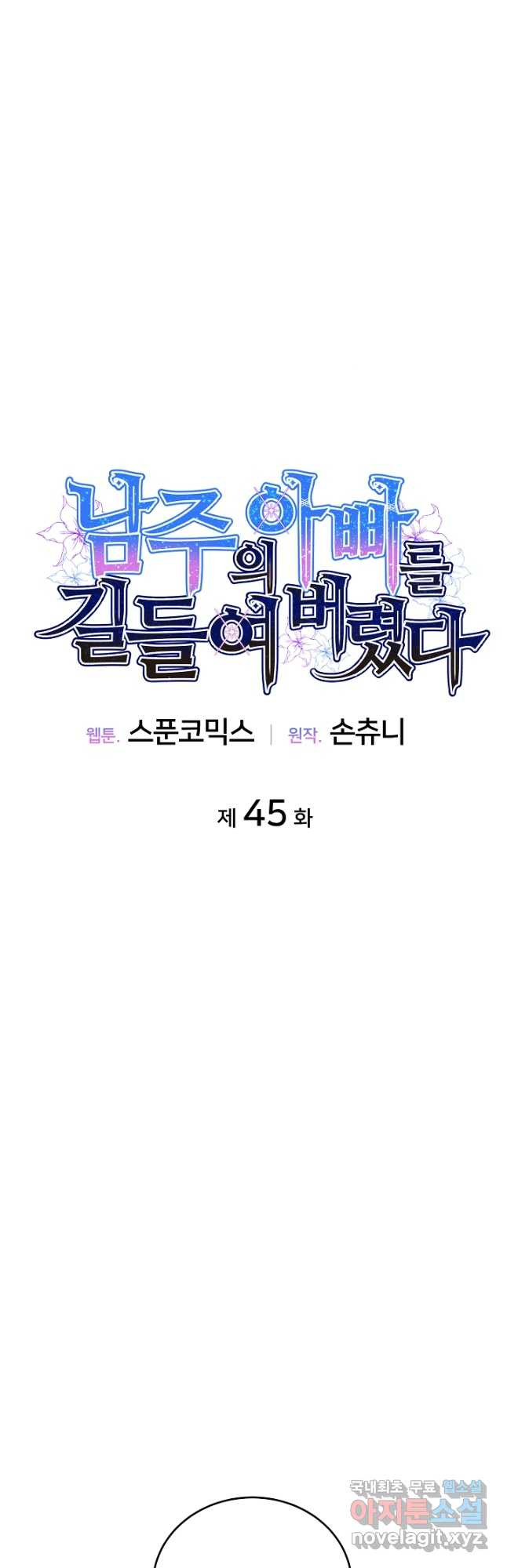 남주의 아빠를 길들여 버렸다 45화 - 웹툰 이미지 25