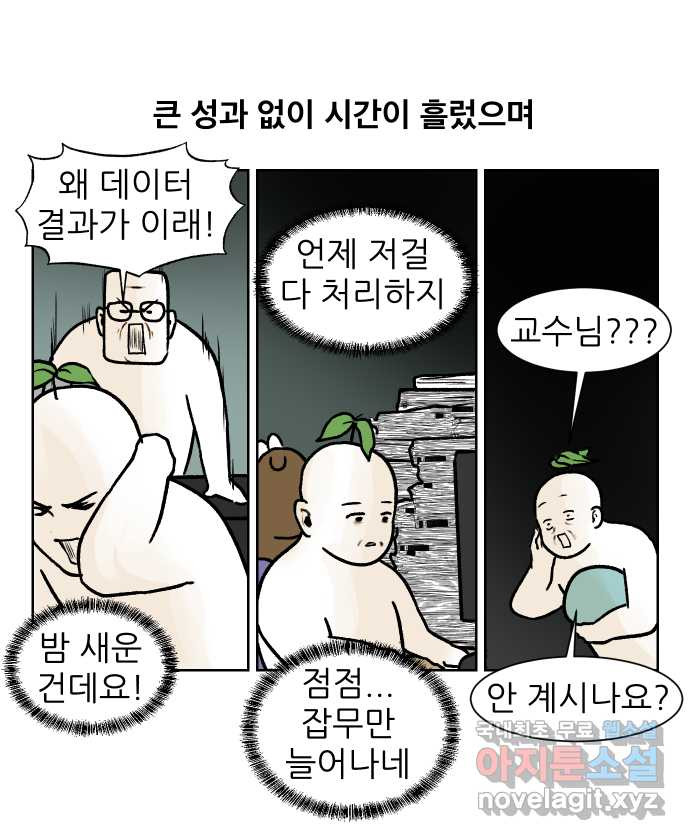 대학원 탈출일지 161화-새싹교수 이야기(1) - 웹툰 이미지 18