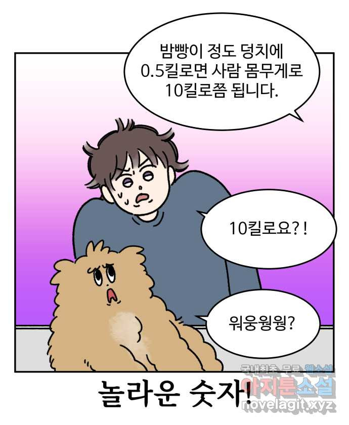 강아지는 멍멍하고 짖지 않아! 27화 - 다이어트 1 - 웹툰 이미지 11