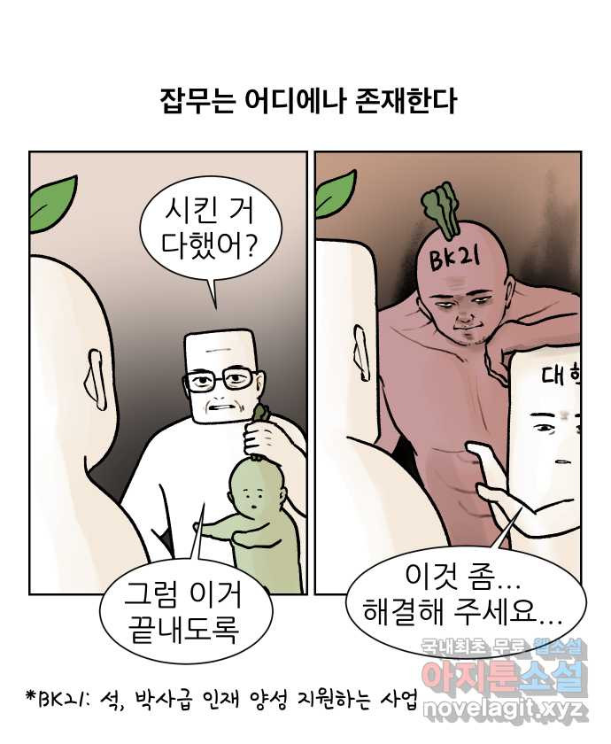 대학원 탈출일지 163화-새싹교수 이야기(3) - 웹툰 이미지 1