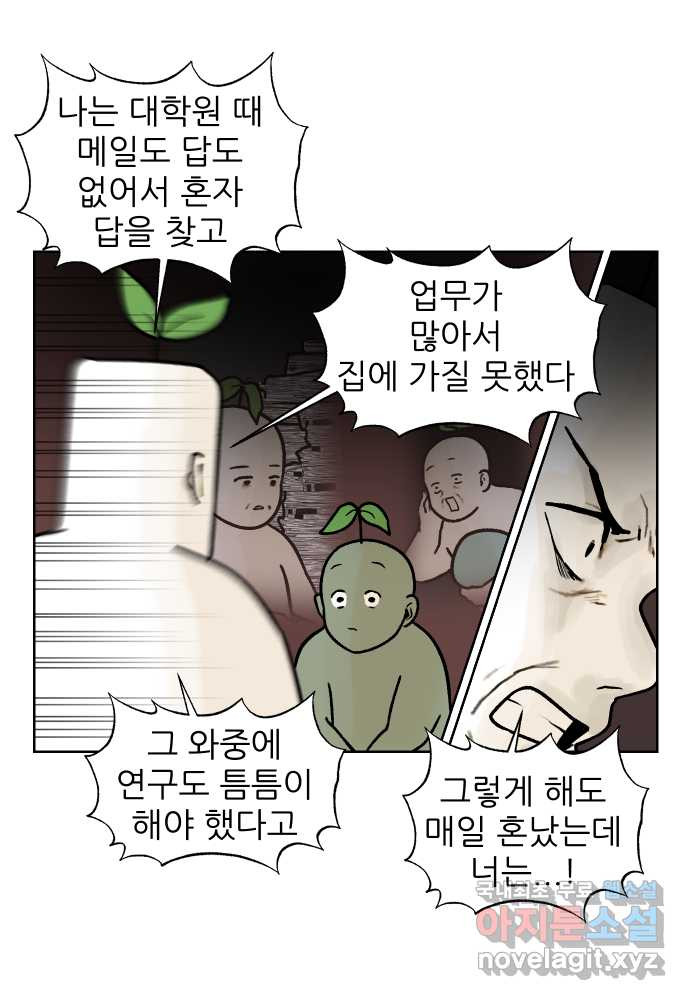 대학원 탈출일지 163화-새싹교수 이야기(3) - 웹툰 이미지 17