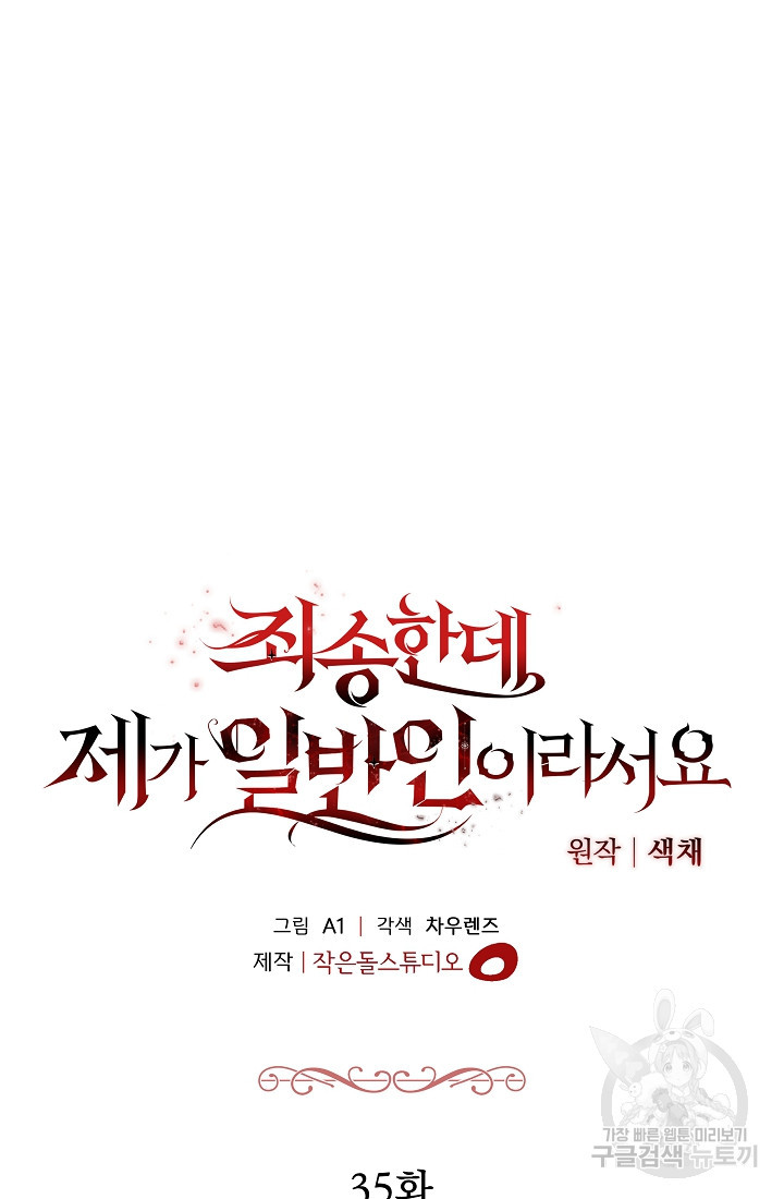 죄송한데 제가 일반인이라서요 35화 - 웹툰 이미지 7