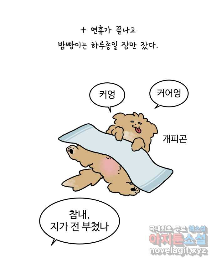 강아지는 멍멍하고 짖지 않아! 29화 - 추석과 강아지 - 웹툰 이미지 23