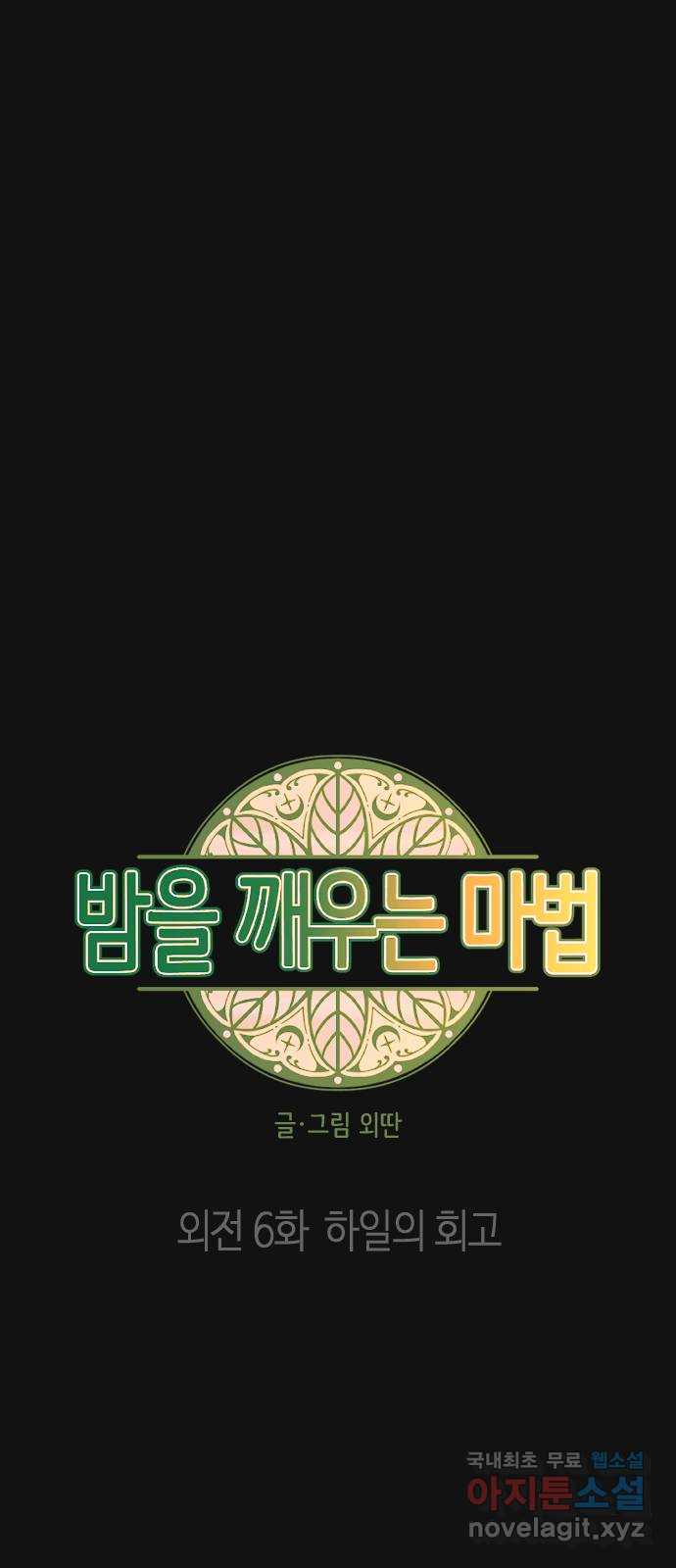 밤을 깨우는 마법 외전 6화 하일의 회고 - 웹툰 이미지 13