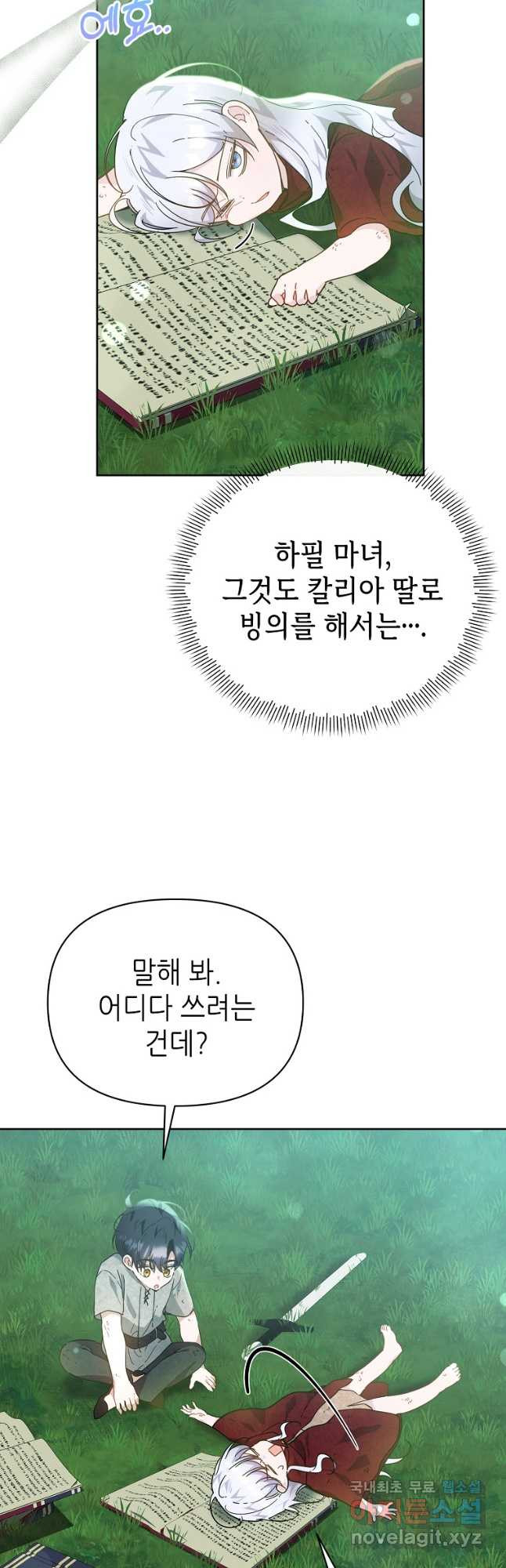 마녀의 딸이 남주의 저주를 풀면 25화 - 웹툰 이미지 11