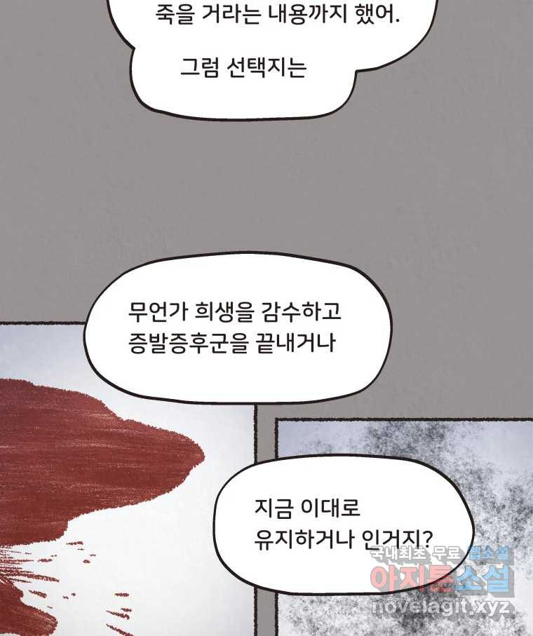 4명 중 1명은 죽는다 60화 희생양 (3) - 웹툰 이미지 85