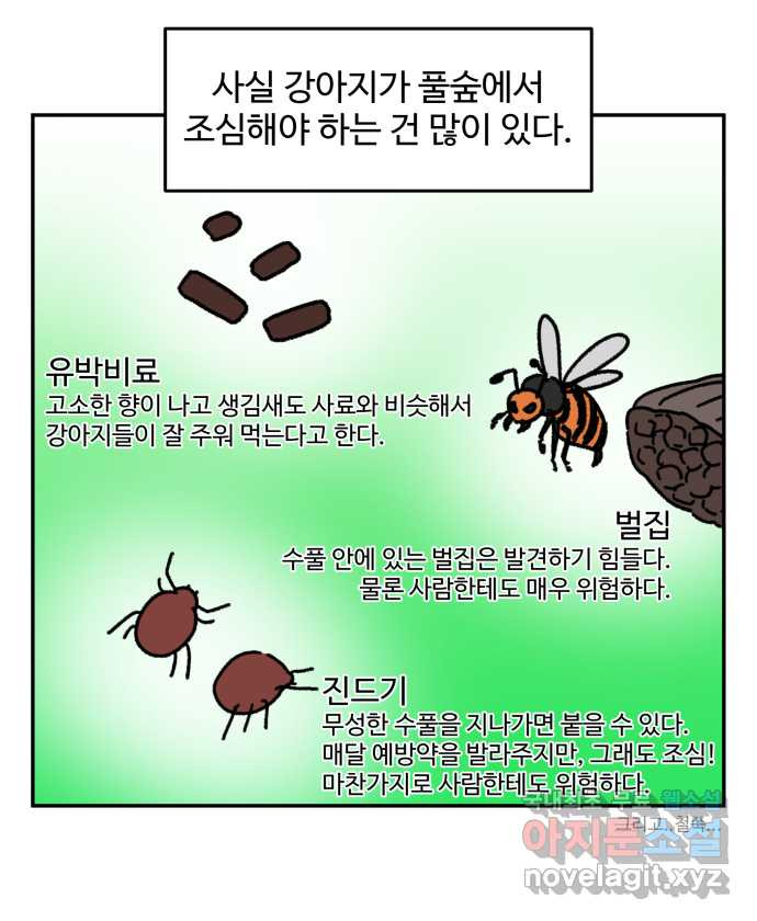 강아지는 멍멍하고 짖지 않아! 34화 - 위험한 길거리 2 - 웹툰 이미지 9