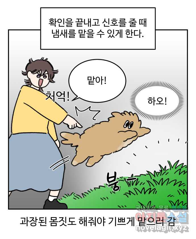 강아지는 멍멍하고 짖지 않아! 34화 - 위험한 길거리 2 - 웹툰 이미지 13