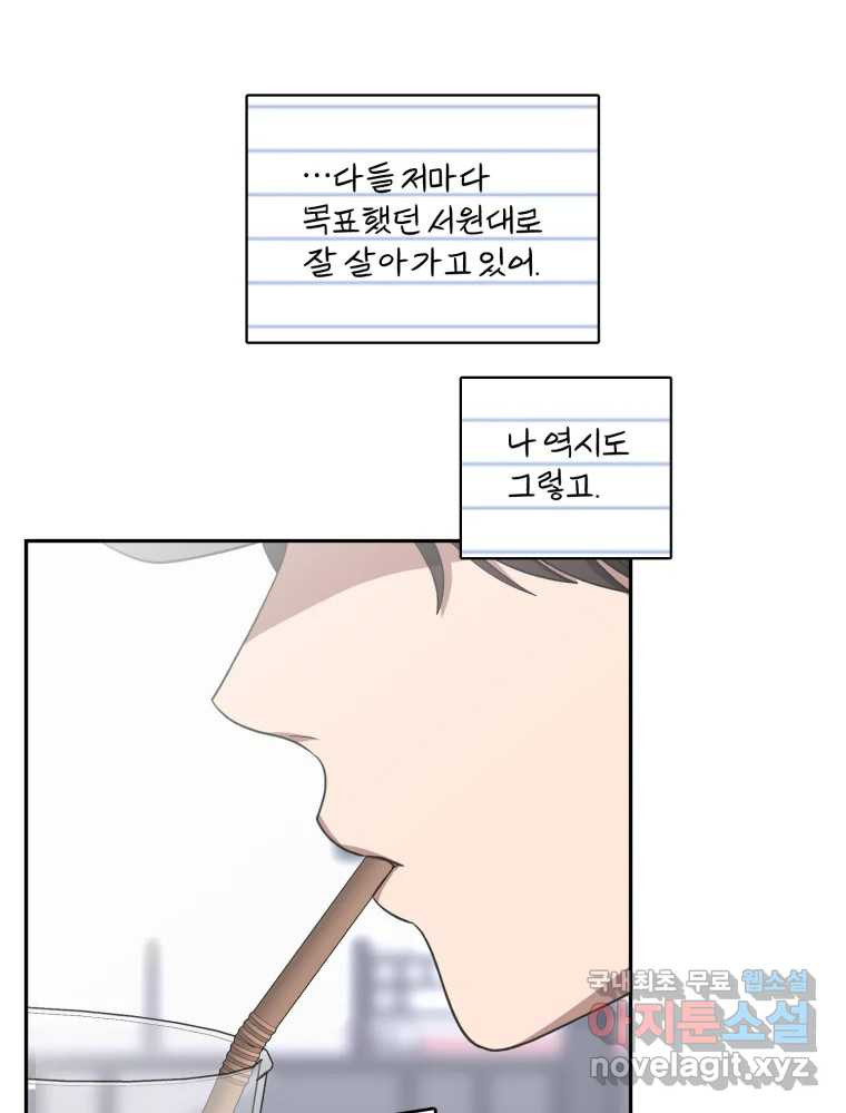 그녀의 앵무새 마지막화 너에게 보내는 편지 - 웹툰 이미지 81