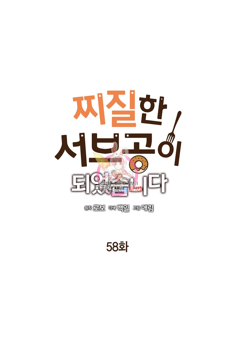 찌질한 서브공이 되었습니다 58화 - 웹툰 이미지 1