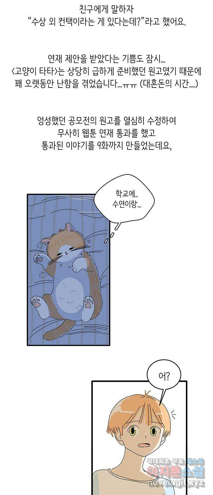 고양이 타타 후기 - 웹툰 이미지 6