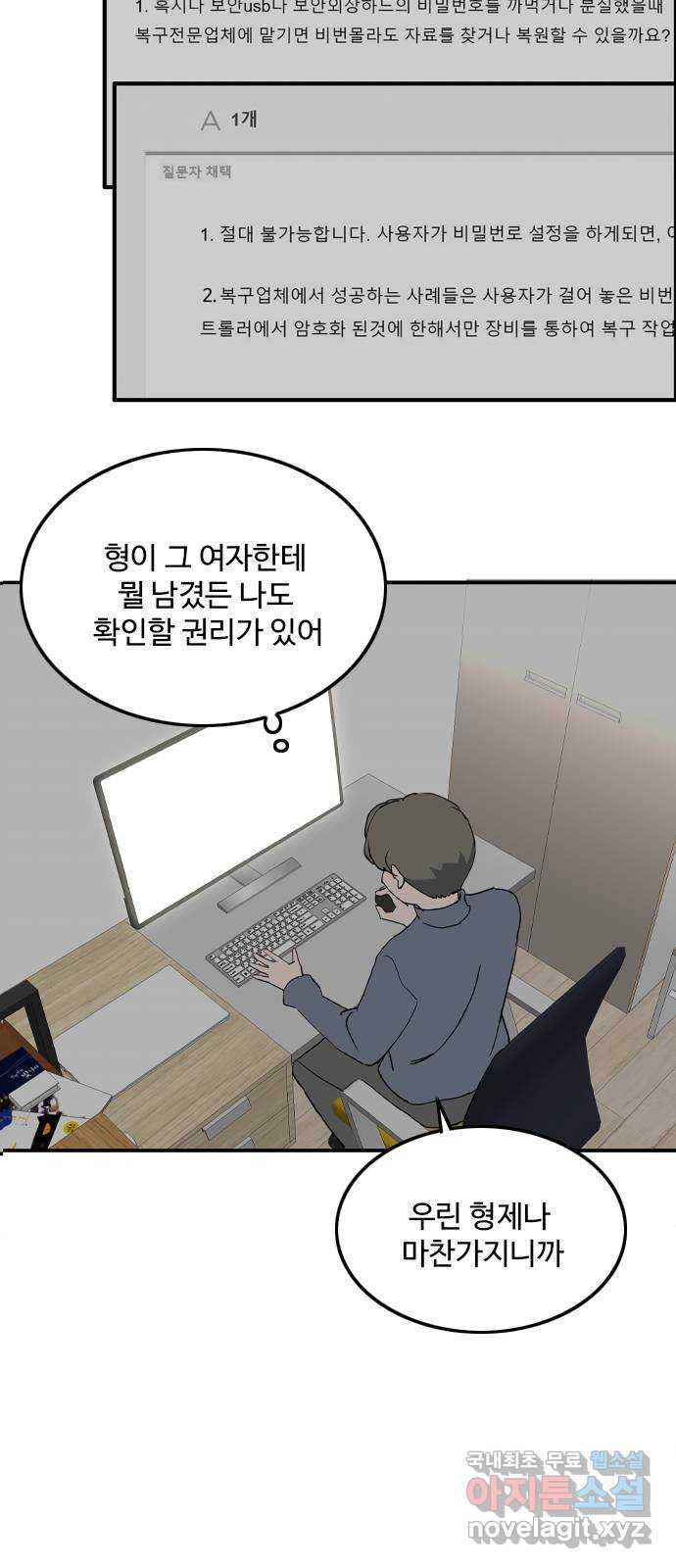 하루의 하루 105화 이렇게 쉽게 - 웹툰 이미지 7