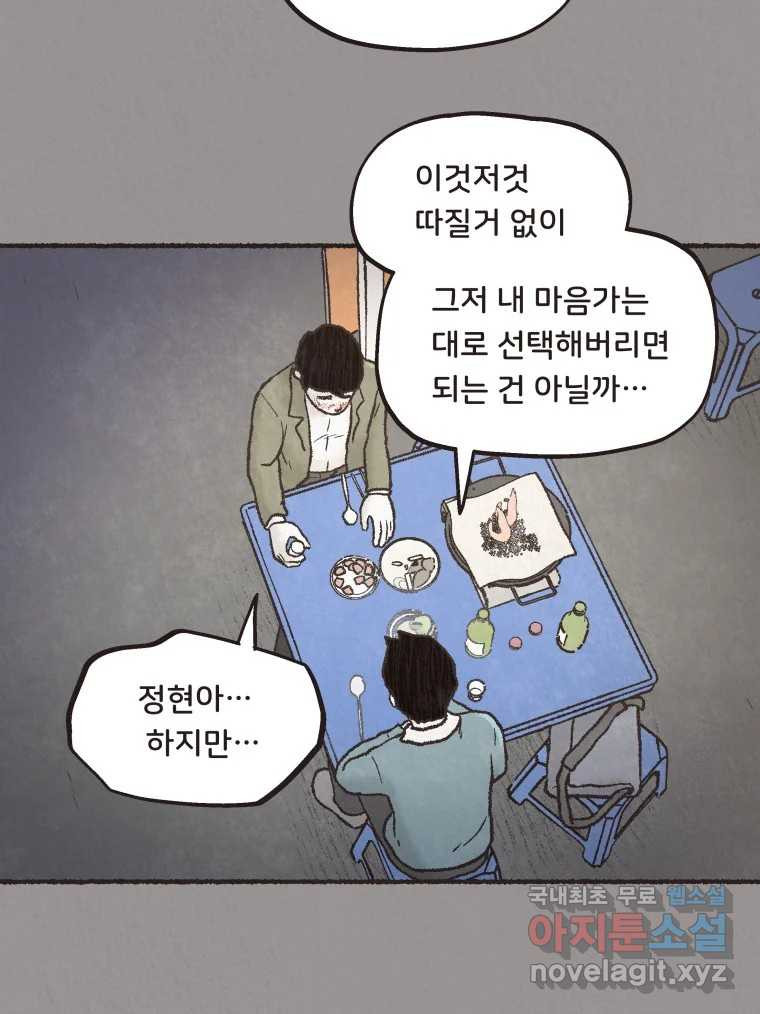 4명 중 1명은 죽는다 68화 희생양 (11) - 웹툰 이미지 64