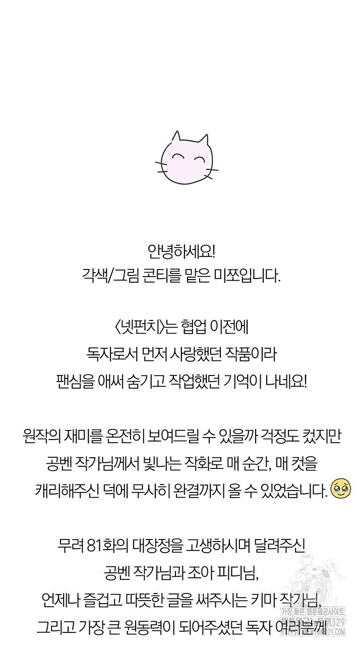 넷카마 펀치!!! 후기 - 웹툰 이미지 2