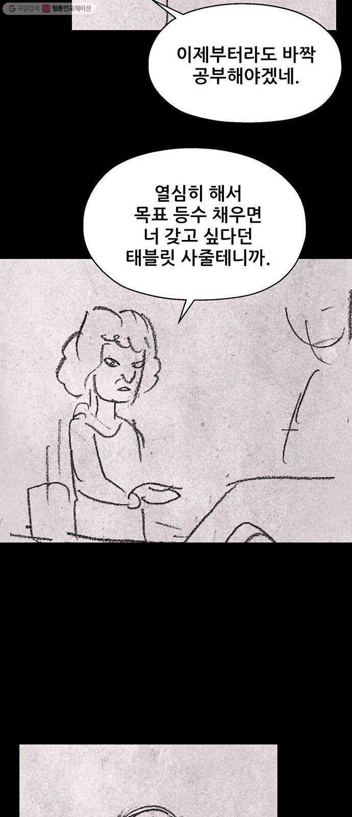 신상 미스터리 극장 초능력 소녀 - 단편 콘티 및 후기 - 웹툰 이미지 37