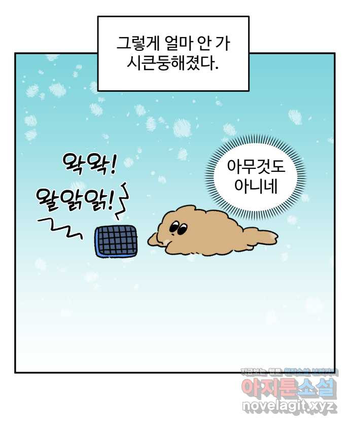 강아지는 멍멍하고 짖지 않아! 88화 - 모니터와 강아지 - 웹툰 이미지 21