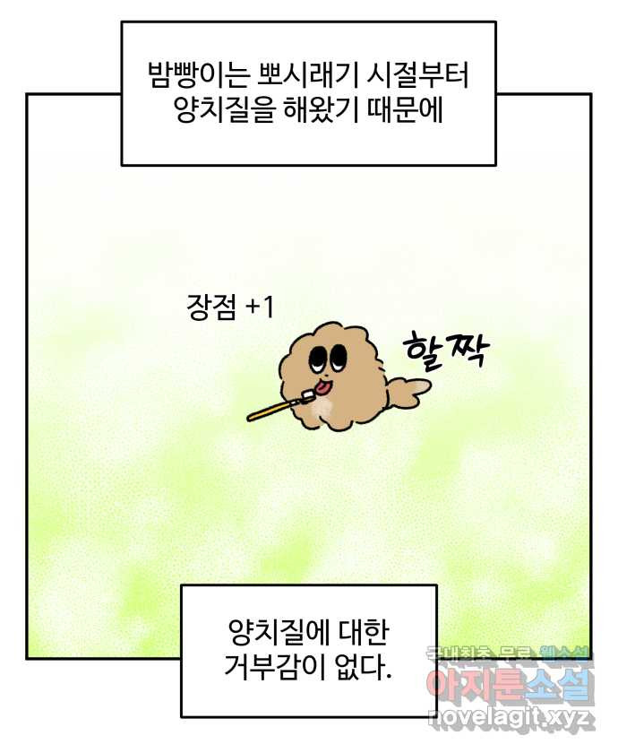 강아지는 멍멍하고 짖지 않아! 101화 - 양치질 - 웹툰 이미지 12