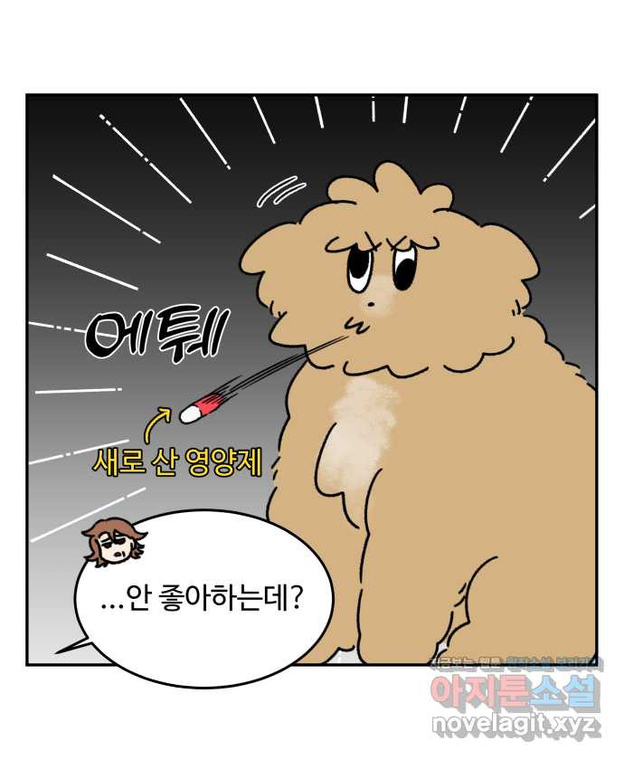 강아지는 멍멍하고 짖지 않아! 105화 - 약 먹이기 - 웹툰 이미지 5