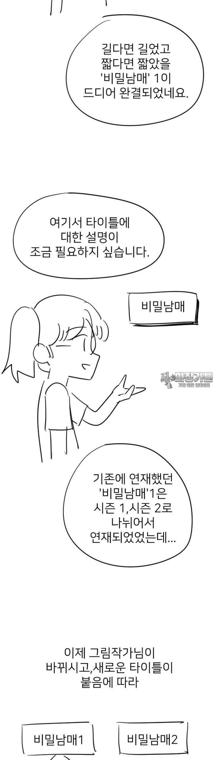 비밀남매 [후기] - 웹툰 이미지 2