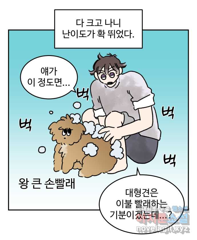 강아지는 멍멍하고 짖지 않아! 64화 - 목욕하는 날 2 - 웹툰 이미지 13