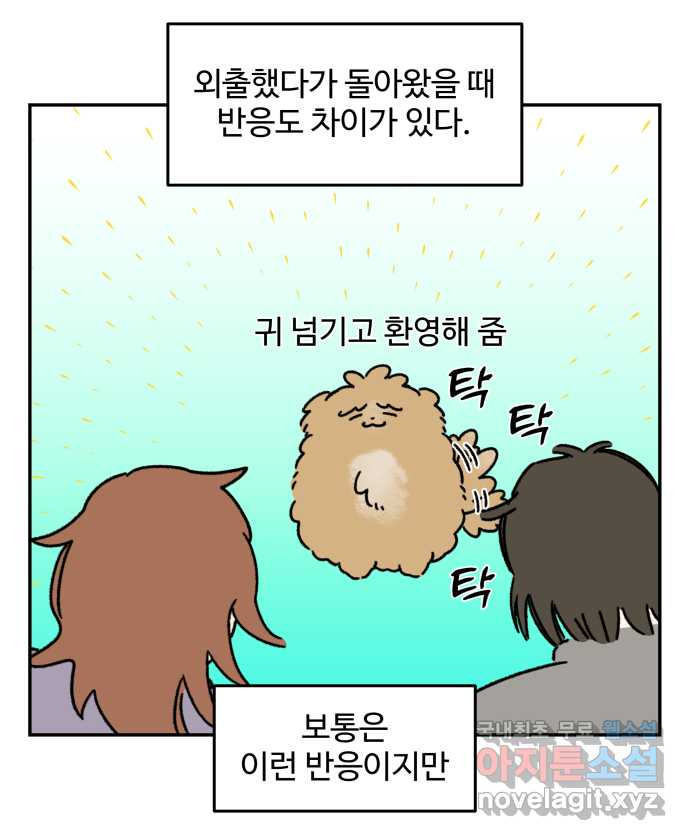 강아지는 멍멍하고 짖지 않아! 65화 - 아빠의 인기 비결 - 웹툰 이미지 10